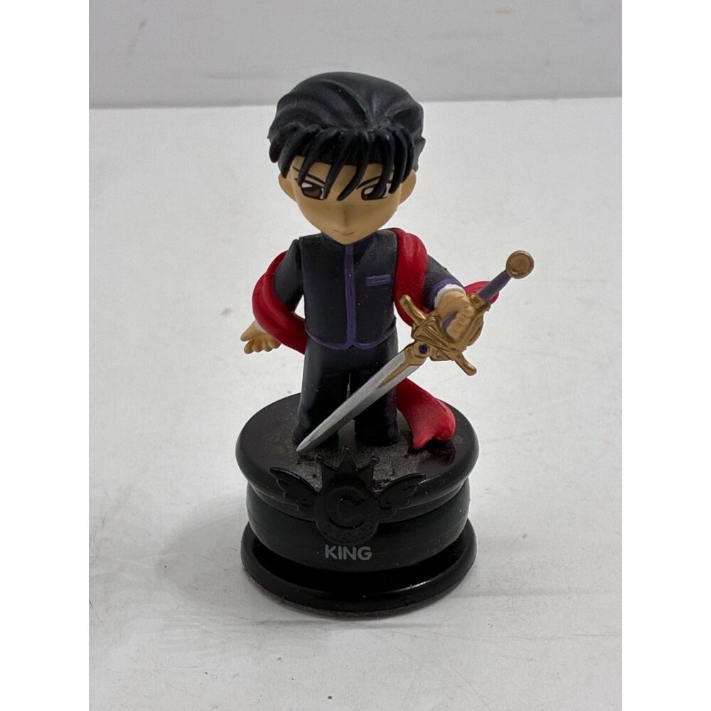 Clamp No Kiseki Fuma Monou Anime Character Chess King Piece Collectible Figurine